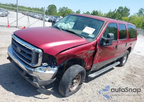 2004 Ford Excursion Xls/Xlt from USA, damaged, VIN 1FMNU41L04ED59282